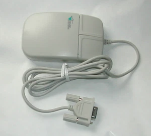 New 2 Button Serial Mouse By Mouse Systems RS232 DB9 403917-007 BNIB - Picture 1 of 3