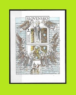 Slovakia 2020 The 1150th Anniversary of the Consecration - Block - MNH - Image 1 of 2