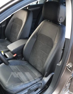 Juego fundas asiento VW Volkswagen Passat B7 (2010-2015) interior cuero premium Foto 1 de 4