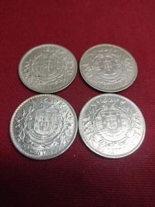 50 centavos, 4 monedas de plata de Portugal, 512 - Imagen 1 de 16