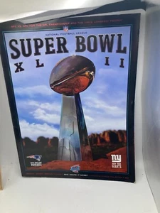 Super Bowl IXII book and Ticket Stub - Foto 1 di 3