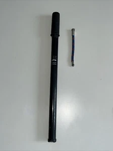 AFA Classic Plastic Bike Pump 41cm Black Adapter Included In Handle - Picture 1 of 7