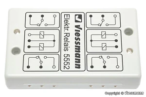 Relé electrónico 2 x 2UM / Viessmann 5552 / escala H0 - sin embalaje original - Imagen 1 de 1