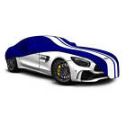 Saas Classic Car Indoor Cover For Porsche Gt4rs 2022 > 2025 Softline Line Blue