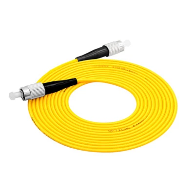 10 PCS 3M FC-FC Simplex 9/125 SingleMode SM Fiber Optic Cable Patch Cord Jumper - Image 1 of 3