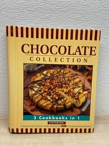 2000 Chocolate Lovers Desserts Collecton 3 Cookbooks In 1 Hardcover Cookbook - Imagen 1 de 7