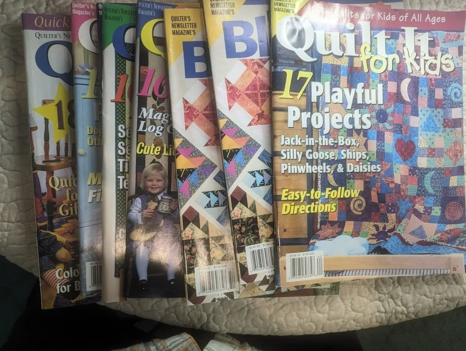 past issues of Quilt It for Kids ideas patterns - Image 1 of 1