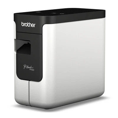 BROTHER P-touch P700 Beschriftungsgerät Drucker PTP700ZG1 TZe HSe 3.5 6 9 12 NEU - Bild 1 von 4