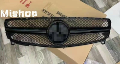 Black Front Grille Grill For Mercedes Benz W176 A Class A250 A200 A45 2016-2018 Foto 1 de 4