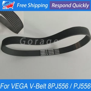 2PCS 8-Ribs Drive Belt For VEGA V-Belt 8PJ556 /PJ556 Electromechanical Treadmill - Picture 1 of 6