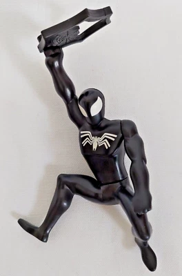 Figura de acción Black Spiderman Marvel 2009 Pull String McDonalds 5", usada Foto 1 de 3