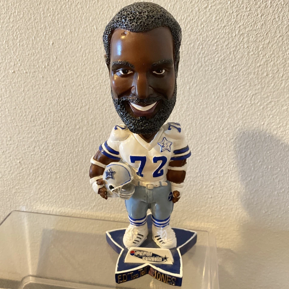 Ed Too Tall Jones Dallas Cowboys Fútbol Bobblehead Pepsi Promo Bobble Head  Foto 1 de 4