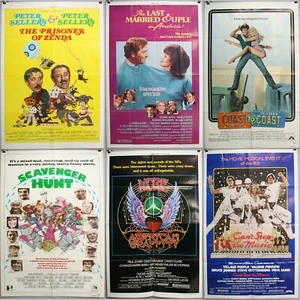 Lot of 6 Vintage 1979-1980 Comedies Theatrical Film Folded Movie Posters 27"x41” - Picture 1 of 7