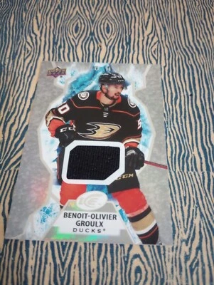 2021-22 UD Ice Rookie Patch #111 Benoit-Olivier Groulx - Image 1 of 2