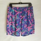 Bird Dogs Mens Multicolor Athletic Lined Gym Shorts Boom Boomstick Size Large