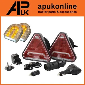 Connix Plus LED Front & Rear Trailer Light Kit Retrofit Ifor Williams Bateson - Picture 1 of 10