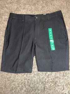 NEW Men's Pebble Beach Dry-Luxe Black Performance Golf Shorts Size 38 - Picture 1 of 6