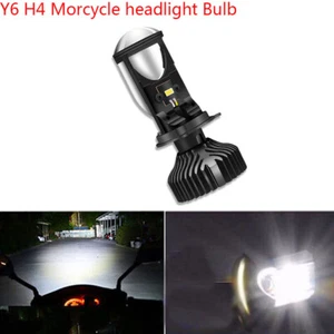 1pcs For Motorcycle Y6 H4 6500K LED Front Light Bulb Super Bright Headlight - Picture 1 of 8