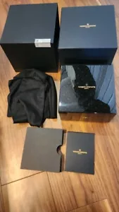 VACHERON CONSTANTIN genuine watch box case Booklet Outer box Color Black - Picture 1 of 4