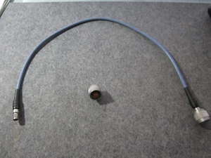 Sucoflex Câble RF Mâle SMA vers N Mâle avec Adaptateur N vers SMA - Photo 1/3