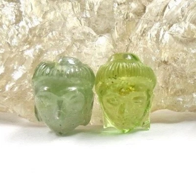 Natural Multi Tourmaline 19.97ct Carved Buddha Gemstone For Designing - Image 1 of 4