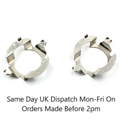 H7 LED headlight  (LOW  beam) retainer  adapter clips for jaguar XF 2009-16 - Image 1 of 4