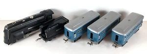 Lionel Set 49F5974 With Nos. 264E/261T, 609, 609, 610 Pass. Cars, Blue/Silver - Picture 1 of 20