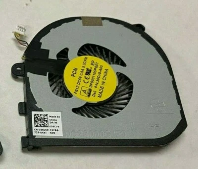 Genuine Right Cooling Fan For Dell XPS 15 9550 / Precision 5510 36CV9 036CV9 - Image 1 of 2