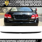 Fits 06-12 Lexus GS300 GS350 GS430 GS460 GS450H OE Style Rear Trunk Spoiler ABS