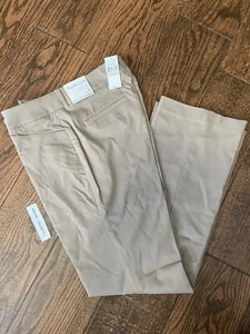 New $78 Van Heusen Women's Modern Fit Khaki Stretch Dress Trouser Pant - 8 Short - Picture 1 of 5