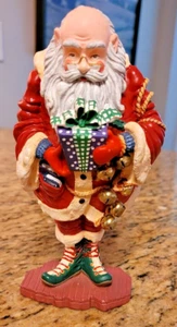 Abt. 56 All Through The House Weihnachten lustige alte Elfe Weihnachtsmann Figur - Bild 1 von 5