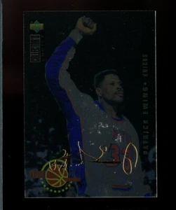 1994-95 Upper Deck Collector's Choice Gold Signature Foil #201 Patrick Ewing - Picture 1 of 2