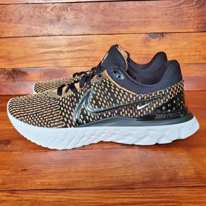Nike React Infinity Run Flyknit 3 Running Shoes Men 12.5 DH5392-002 New - Picture 1 of 7
