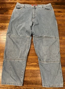 Tourmaster Cortes DSX Jeans 44x32 (42x32) Blue Moto Tapered Lined Protector - Picture 1 of 8