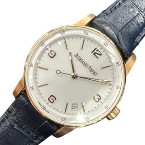 Audemars Piguet Code 11.59 15210OR.OO.A099CR.01 Leather Strap #077 - Picture 1 of 8