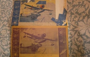 Rompecabezas de imagen extremadamente raro de la Segunda Guerra Mundial Know Your Planes Vought-Sikorsky Observer - Imagen 1 de 1