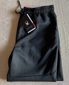 Pantalones negros Spyder Active Pro Web XL para hombre SPM746B NUEVOS CON ETIQUETAS $88 - Imagen 1 de 8