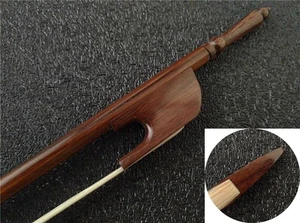 Arco de violín barroco africano de madera negra con tornillo largo (4/4) ¡Envío gratuito! - Imagen 1 de 8