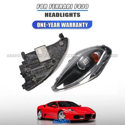 1 шт оригинальная б/у передняя левая фара для Ferrari F430 2007 оригинальная 98101240 - Изображение 1 из 4