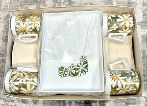 Juego de bocadillos vintage MCM Daisies Daisy Thermo-Serve Sip N ¡¡¡¡NUEVO!!!!!! - Imagen 1 de 7