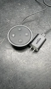 Amazon Echo Dot 2nd Gen RS03QR Smart Speaker Black with Power Cable - Picture 1 of 6