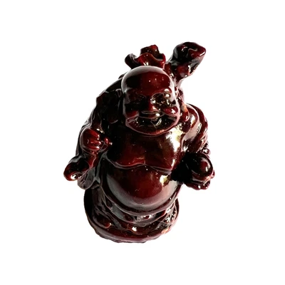 Figura Buda Miniatura Buena Suerte Feng Shui Riqueza Prosperidad/Estilo A Foto 1 de 4