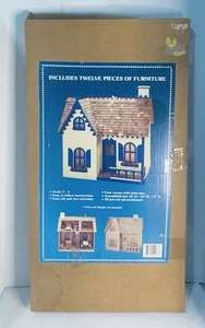 Vintage Artply Holz Puppenhaus Puppenhaus Bausatz The Bobbi Model #66 Made in USA - Bild 1 von 3