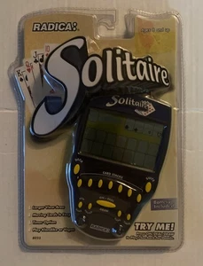 Vintage 1999 Sealed Radica Solitaire 8025 Big Screen Handheld Game New Old Stock - Picture 1 of 3