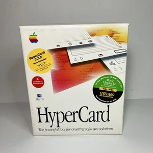 Vintage HYPERCARD 2.3.5 Oprogramowanie dla komputerów Macintosh MacOS 1994 - Zdjęcie 1 z 12