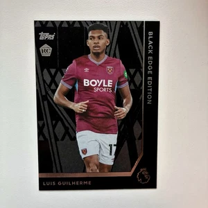 Topps Premier League 2026 Luis Guilherme Black Edge Edition Rookie RC West Ham - Bild 1 von 2