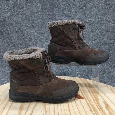 Columbia Botas Impermeables Mujer 7 Ice Maiden Marrón Gamuza Imitación Piel BL0836-231 Foto 1 de 4