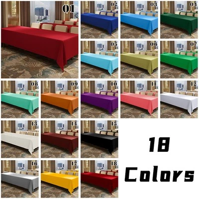 Luxury Hotel Use Rectangular Hotel Conference Table Cloth Office Exhibition HOT - Image 1 of 4