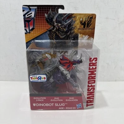 Transformers Age of Extinction AOE - DINOBOT SLUG Evolution Paquete de 2 - De lujo - NUEVO Foto 1 de 4