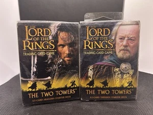 Herr der Ringe TCG CCG Aragorn Theoden Zwei Türme Starter Deck 2er Set - Bild 1 von 2